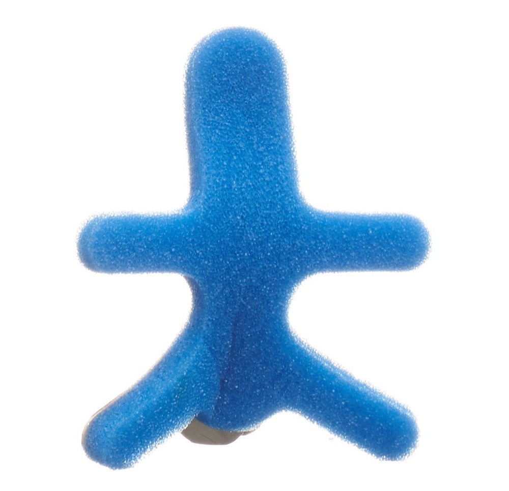 OMNIMED Dalco Frog attelle doigt M arg bleu