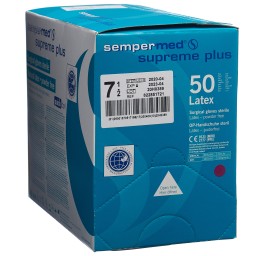 SEMPERMED Supreme Plus gants OP 7.5 st 50 paire