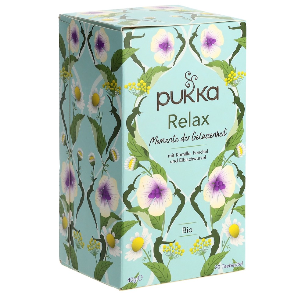 PUKKA Relax thé bio all sach 20 pce PUKKA Relax thé bio all sach 20 pce