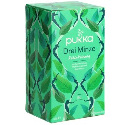 PUKKA Drei Minze thé bio sach 20 pce