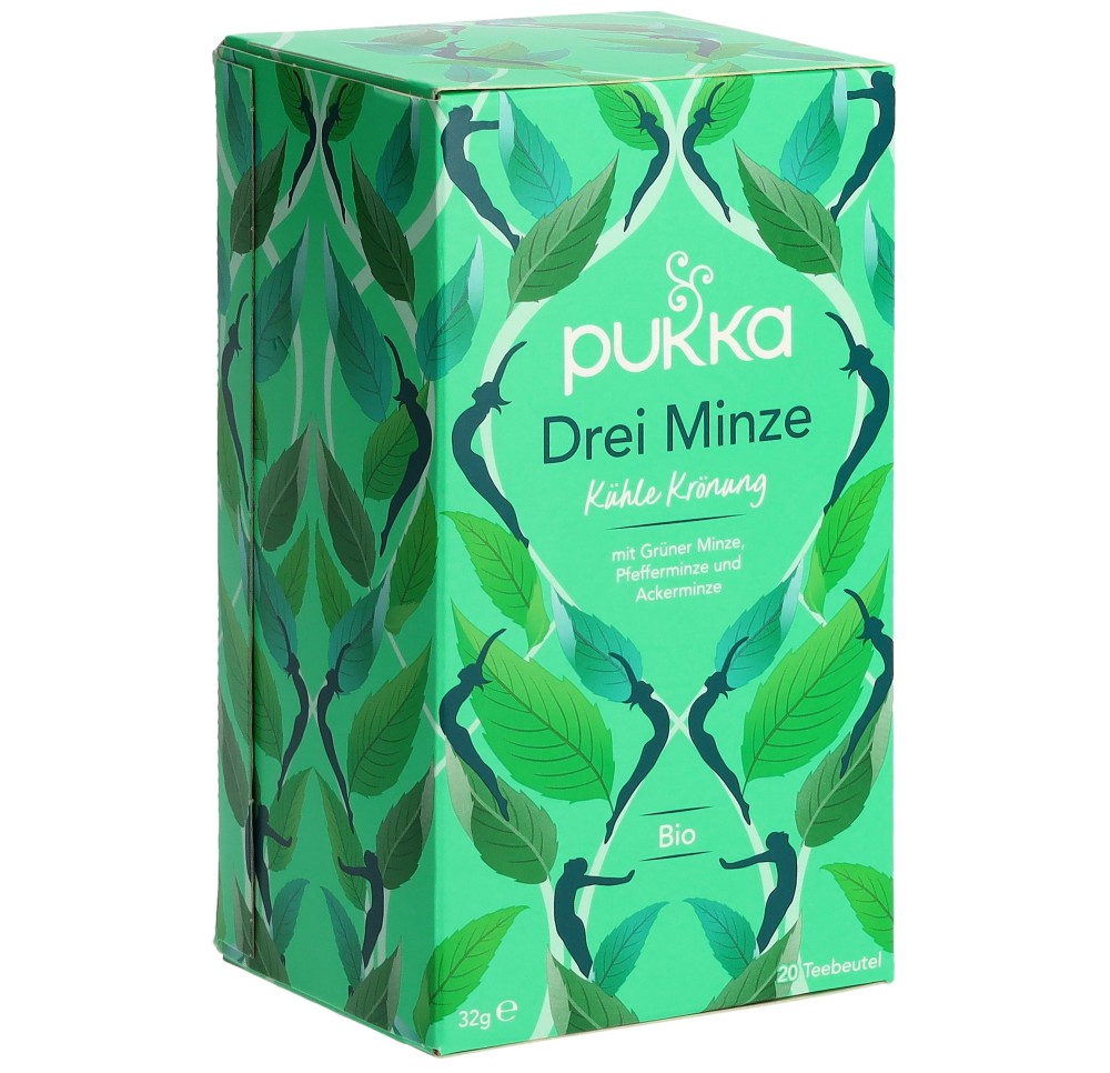 PUKKA Drei Minze thé bio sach 20 pce PUKKA Drei Minze thé bio sach 20 pce