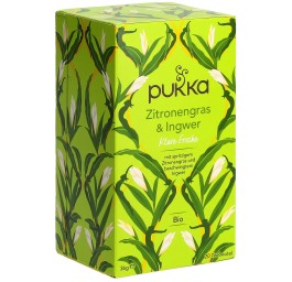PUKKA Zitronengras&Ingwer thé Bio sach 20 pce