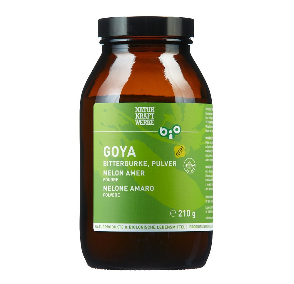 NATURKRAFTWERKE Goya Melon amer Poudre bio 210 g NATURKRAFTWERKE Goya Melon amer Poudre bio 210 g