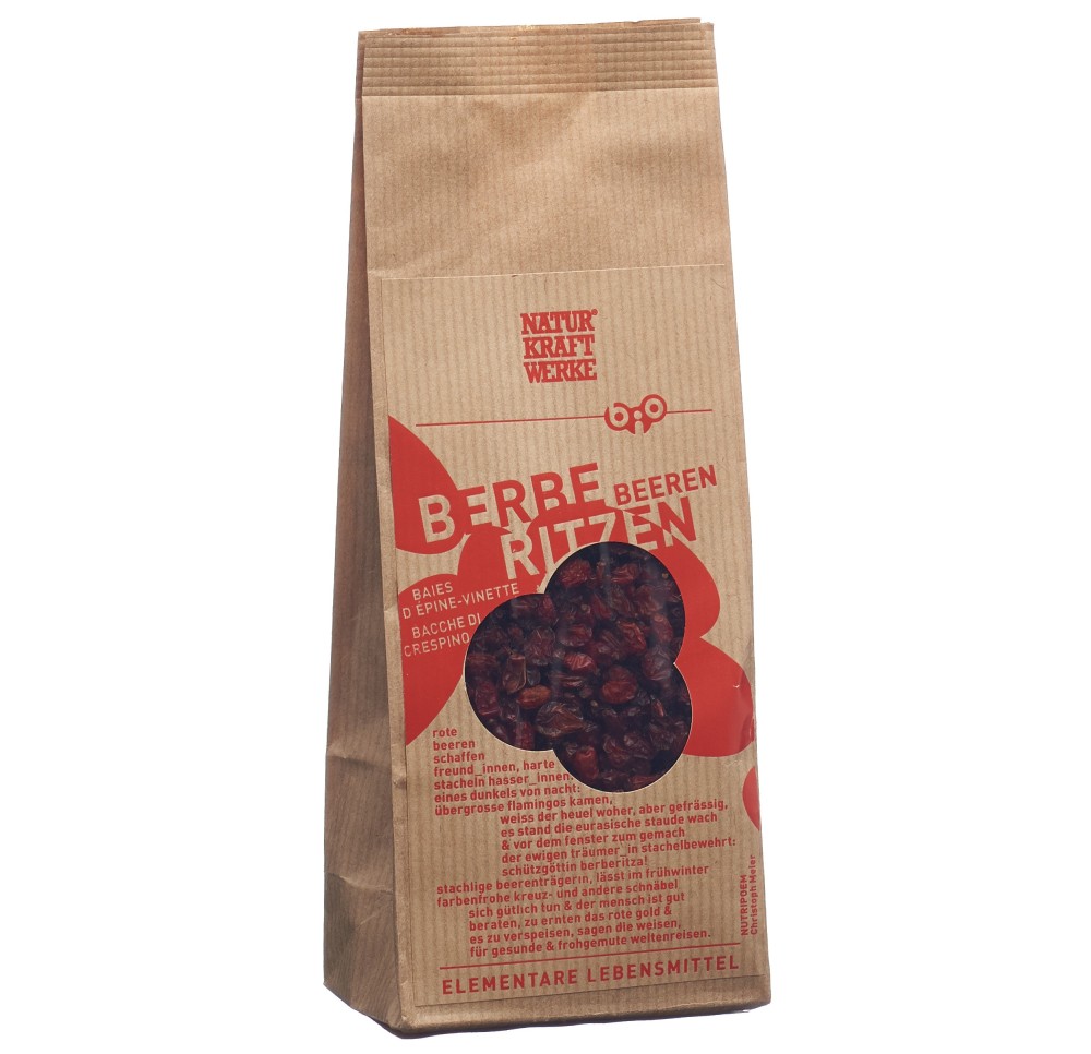 NATURKRAFTWERKE Baies d'épine-vinette bio 100 g NATURKRAFTWERKE Baies d'épine-vinette bio 100 g