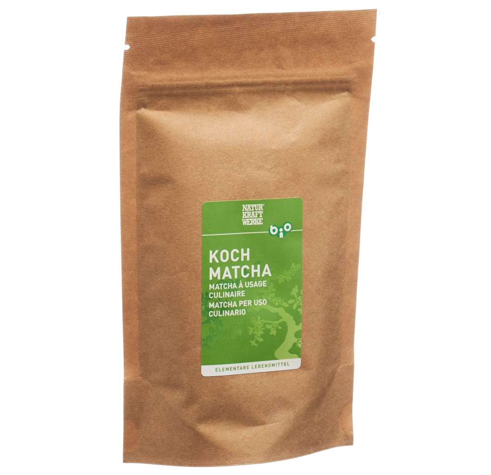 NATURKRAFTWERKE Matcha à usage culinaire bio 100 g NATURKRAFTWERKE Matcha à usage culinaire bio 100 g