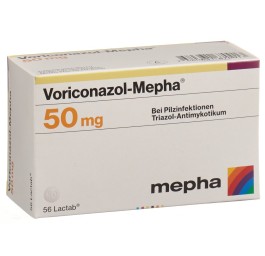 VORICONAZOL Mepha Lactab 50 mg 56 pce