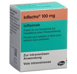INFLECTRA subst sèche 100 mg flac