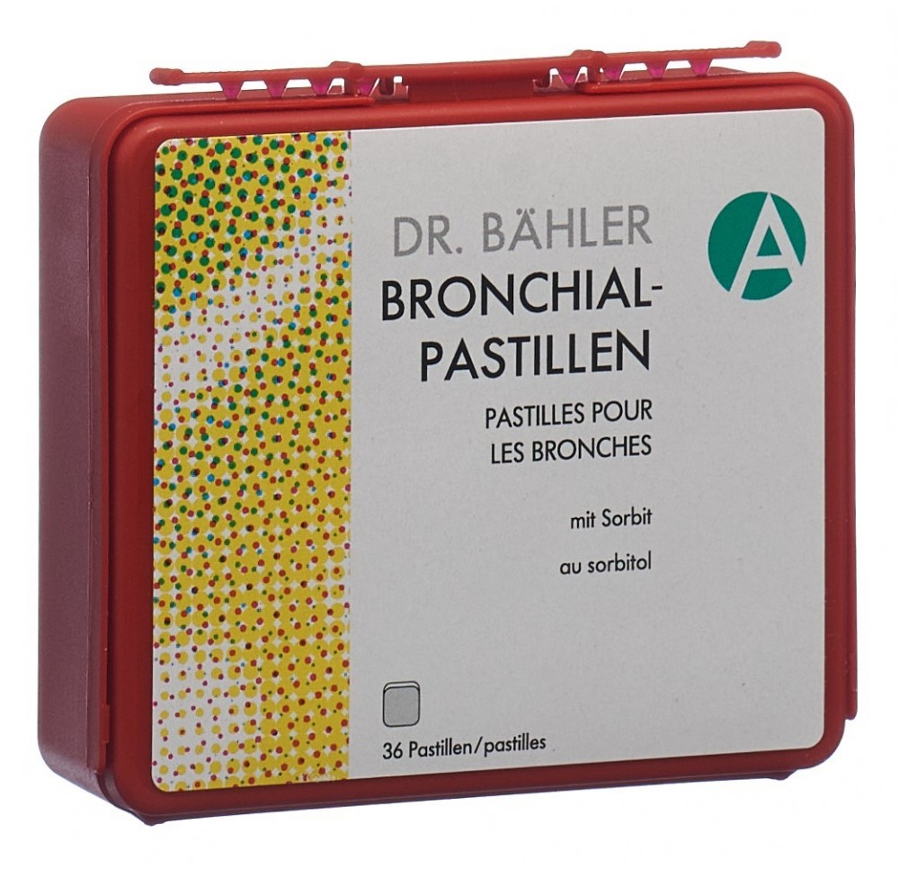 DR. BÄHLER pastilles bronches au sorbitol 36 pce