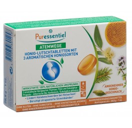 PURESSENTIEL pastilles 3 miels respi 18un 18 pce