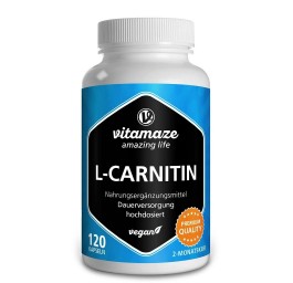 VITAMAZE L-Carnitine caps 680 mg végétal 120 pce