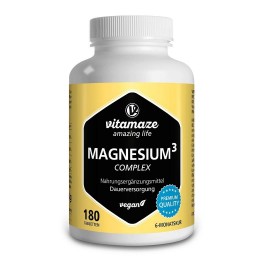 VITAMAZE Magnésium cpr 350 mg comp végétal 180 pce