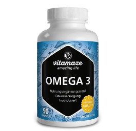 VITAMAZE Oméga-3 caps 1000 mg EPA400/DHA300 90 pce