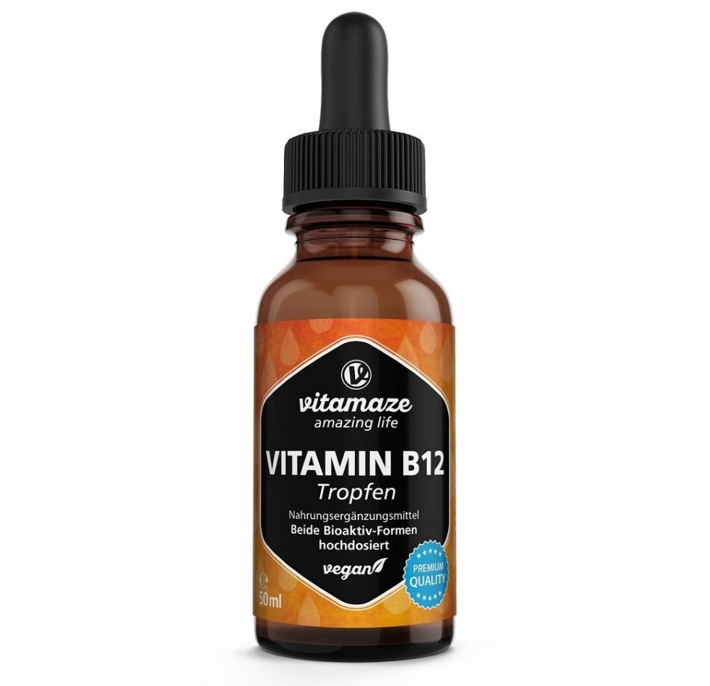 VITAMAZE Vitamine B12 gouttes végétalien fl 50 ml