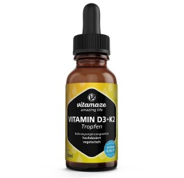 VITAMAZE Vitamine D3 K2 gouttes végétarien 50 ml