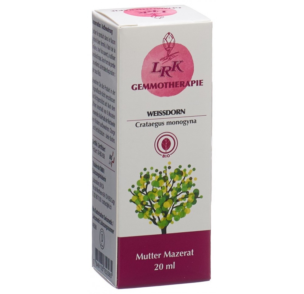 LRK Macérat-mère aubépine gouttes fl 20 ml