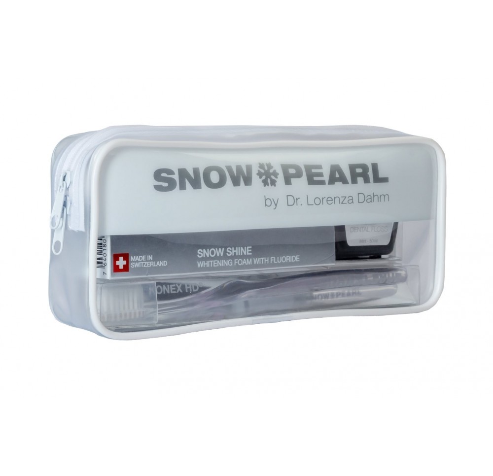 SNOW PEARL Travel Kit SNOW SHINE blanc