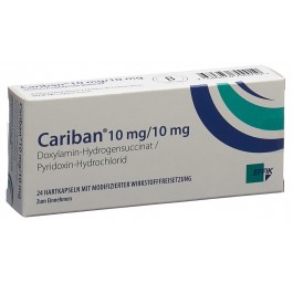 CARIBAN caps ret 10mg/10mg 24 pce