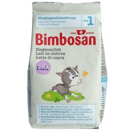 BIMBOSAN lait de chèvre 1 nourriss rech sach 400 g