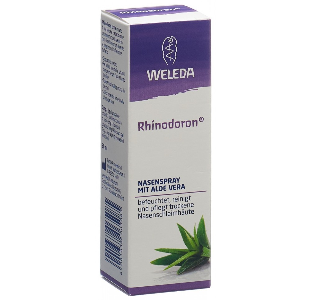 RHINODORON spray nasal à l'aloe vera 20 ml