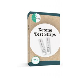 GO-KETO bandelettes de test pour cétones 25 pce