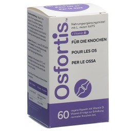 OSFORTIS capsules pour les os avec vit D 60 pce