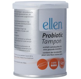 ELLEN super Probiotic Tampon (nouveau) 8 pce