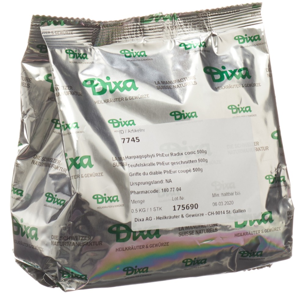 DIXA Griffe du diable PhEur coupé 500 g