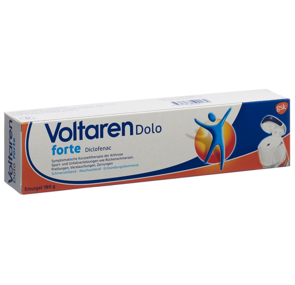 VOLTAREN DOLO forte émulgel Easy Click Cap 180 g