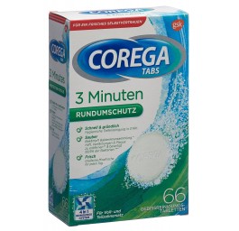 COREGA 3Min Cleanser tabs 66 pce