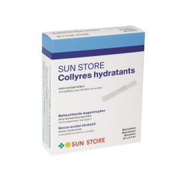 SUN STORE Collyres hydratants 20 x 0.4 ml