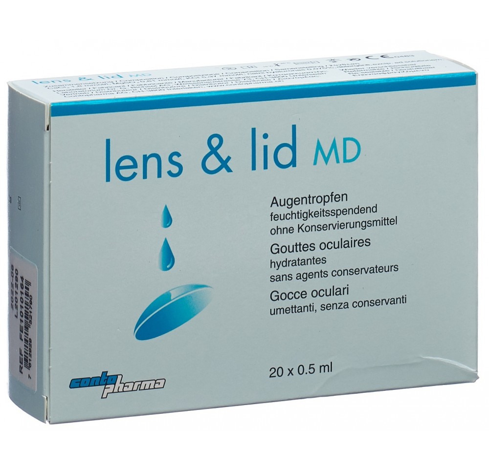 CONTOPHARMA lens & lid confort monodos 20 x 0.5 ml