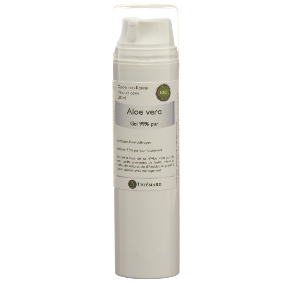 THIEMARD Aleovera gel 99 % peau pur bio 200 ml THIEMARD Aleovera gel 99 % peau pur bio 200 ml