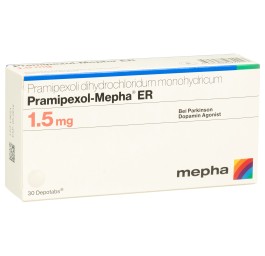 PRAMIPEXOL Mepha ER depotabs 1.5 mg 30 pce