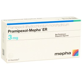 PRAMIPEXOL Mepha ER depotabs 3 mg 30 pce