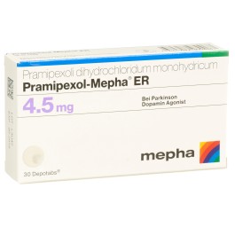 PRAMIPEXOL Mepha ER depotabs 4.5 mg 30 pce