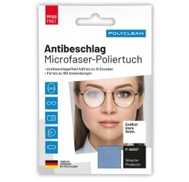 POLYCLEAN chiffon microfibre anti-buée 10h