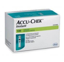 ACCU-CHEK INSTANT bandelettes bte 100 pce