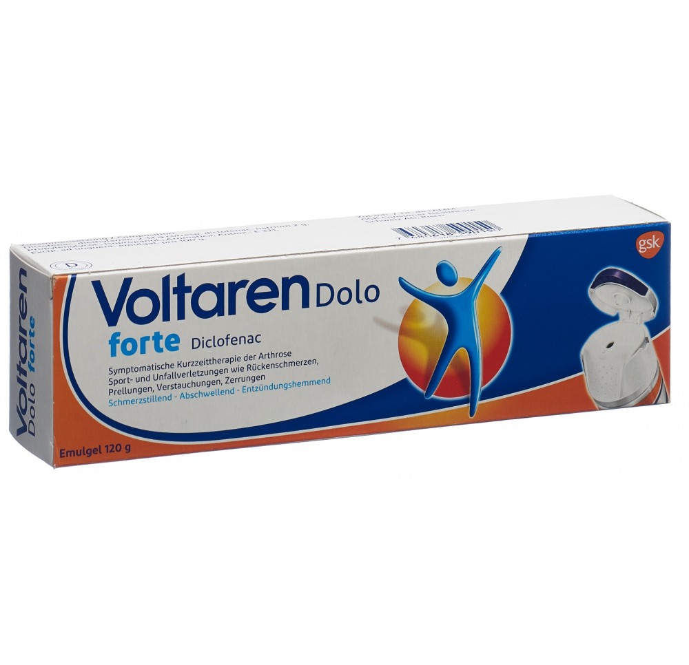 VOLTAREN DOLO forte émulgel Easy Click Cap 120 g