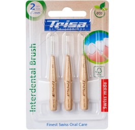 TRISA Interdental Brush ISO 2 0.9mm bois 3 pce