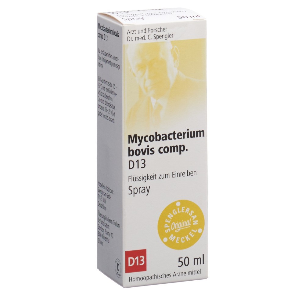 SPENGLERSAN Mycobacter bovis comp 13 D Spray 50 ml