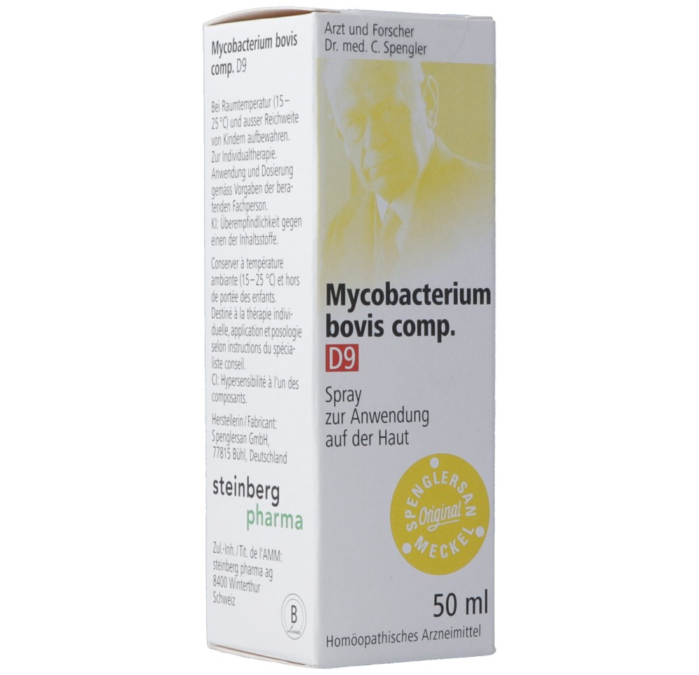 SPENGLERSAN Mycobacter bovis comp 9 D Spray 50 ml SPENGLERSAN Mycobacter bovis comp 9 D Spray 50 ml