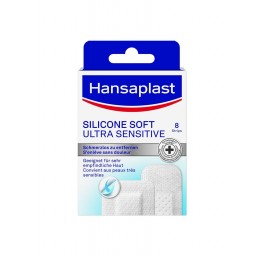 HANSAPLAST Pansement silicone Mixpack nouv 8 pce