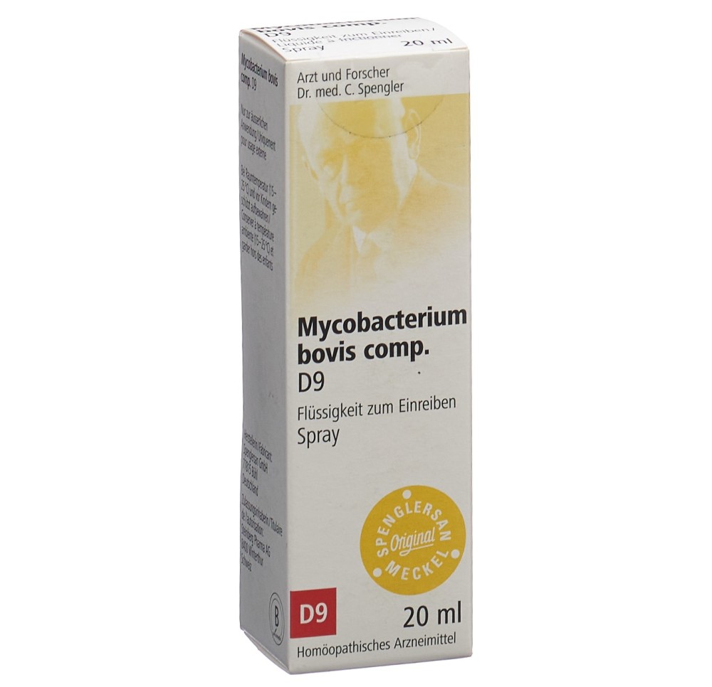 SPENGLERSAN Mycobacter bovis comp 9 D Spray 20 ml SPENGLERSAN Mycobacter bovis comp 9 D Spray 20 ml