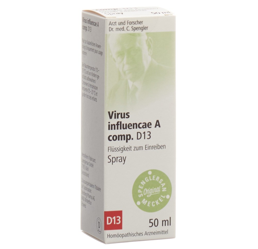 SPENGLERSAN Virus influenc A comp 13 D spray 50 ml