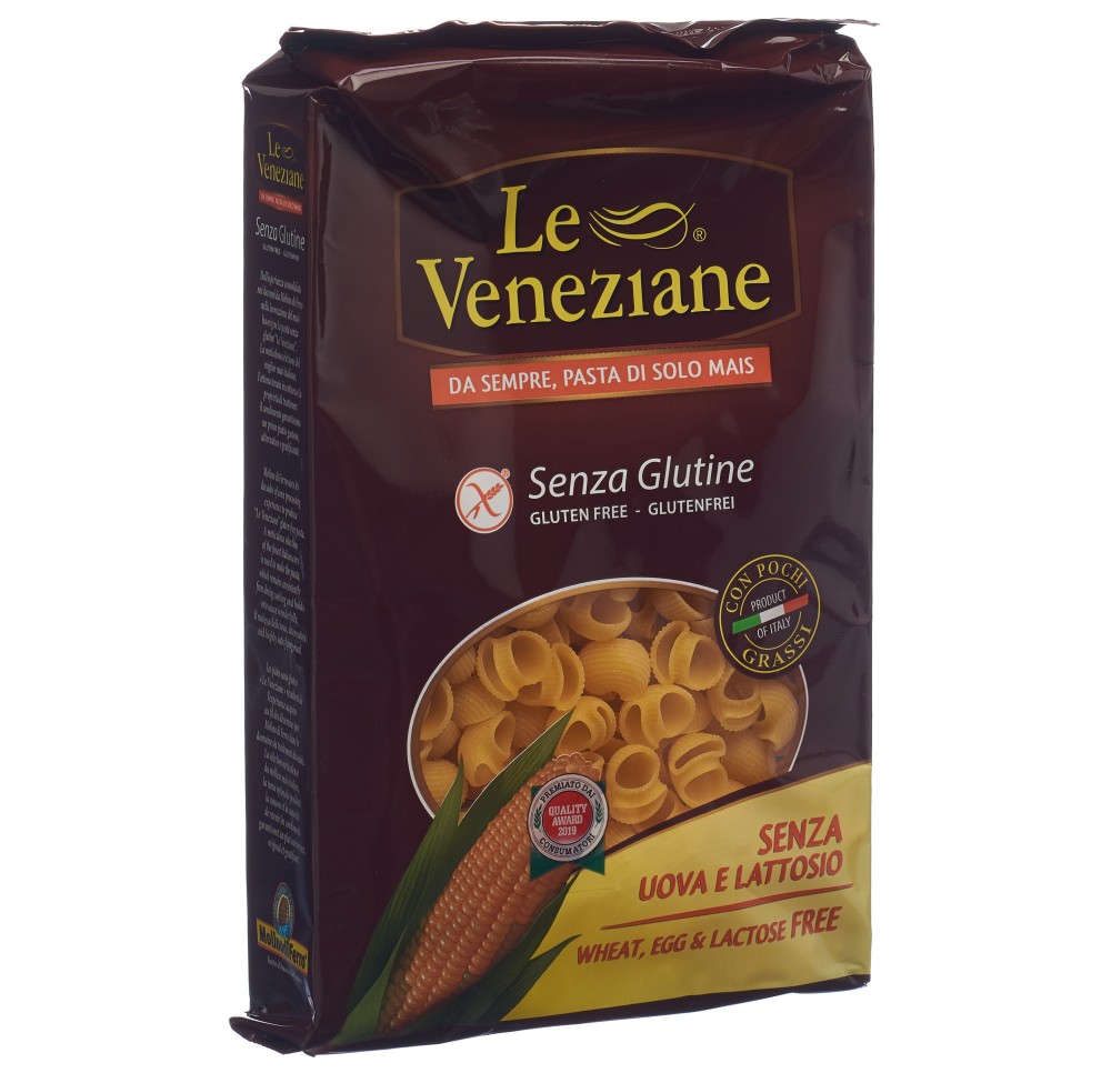 LE VENEZIANE Pipe Rigate maïs sans gluten 250 g LE VENEZIANE Pipe Rigate maïs sans gluten 250 g