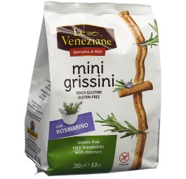 LE VENEZIANE Mini grissini romarin s glut 250 g