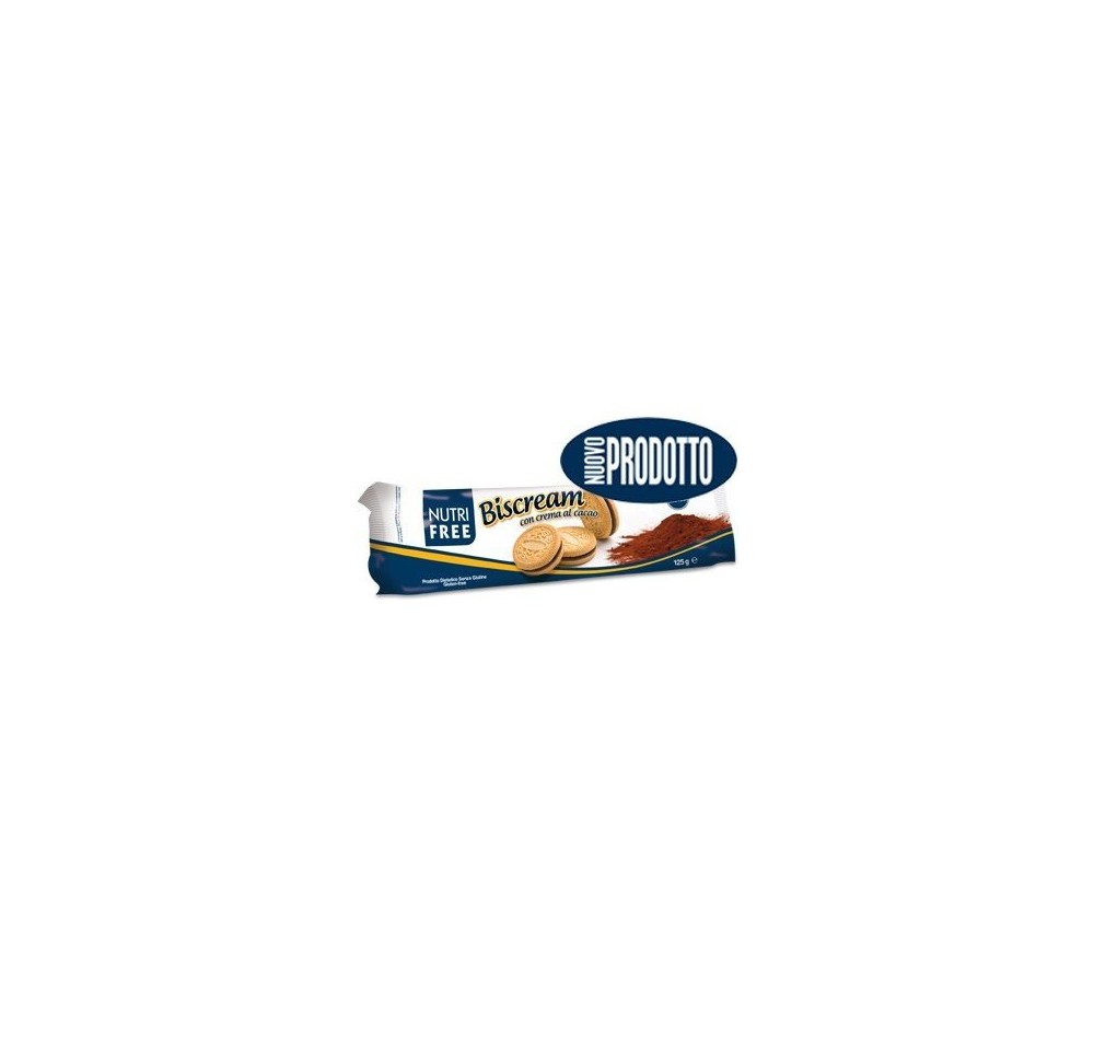 NUTRIFREE biscream av cacao crème s gluten 125 g NUTRIFREE biscream av cacao crème s gluten 125 g