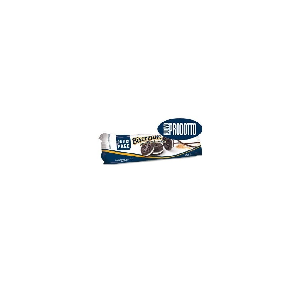 NUTRIFREE biscream av vanille crème s gluten 125 g