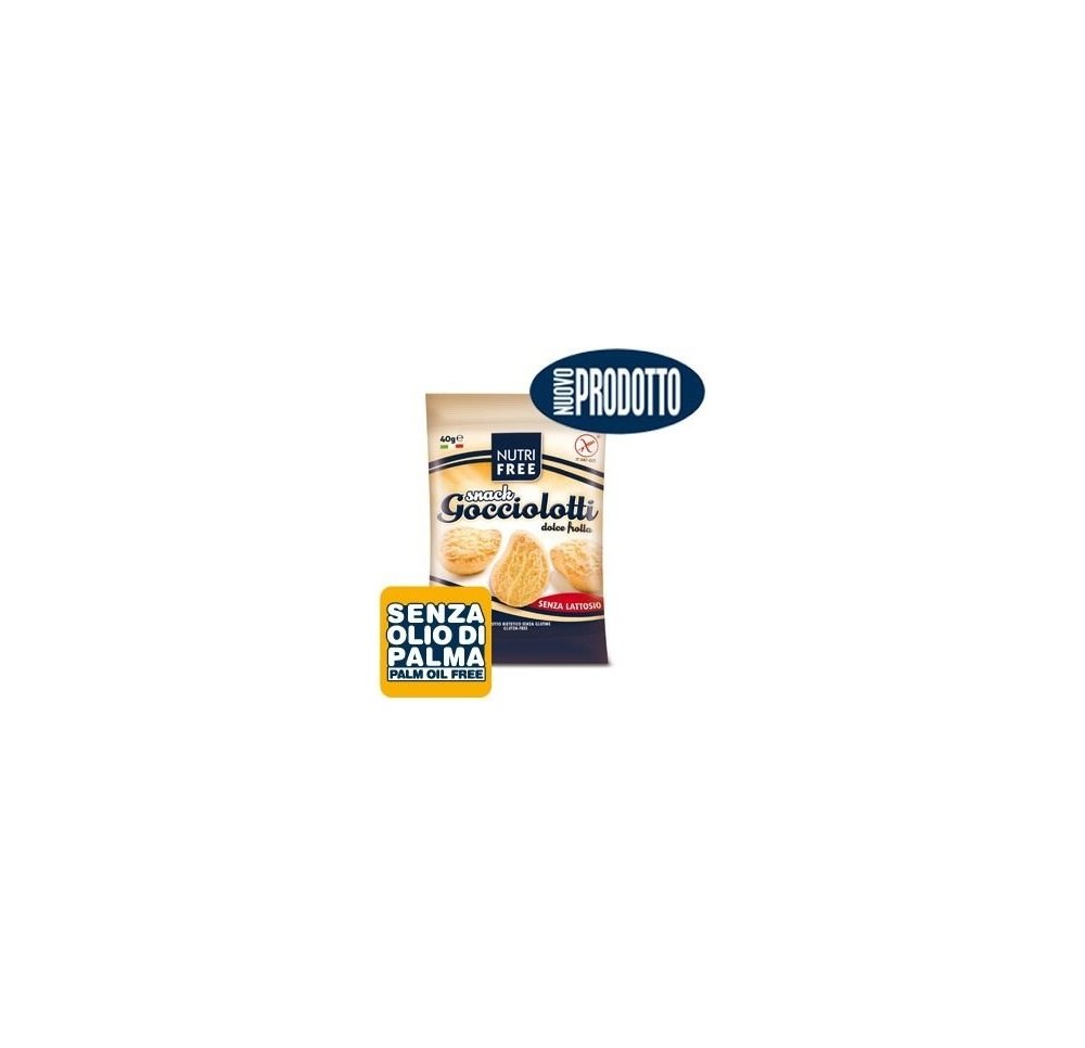 NUTRIFREE Gocciolotti snack sans gluten 40 g