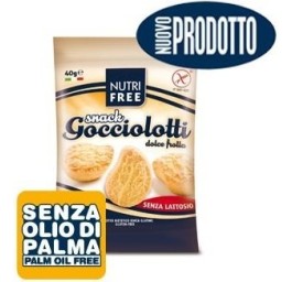 NUTRIFREE Gocciolotti snack sans gluten 40 g